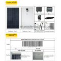 Módulo fotovoltaico de alta qualidade 140W